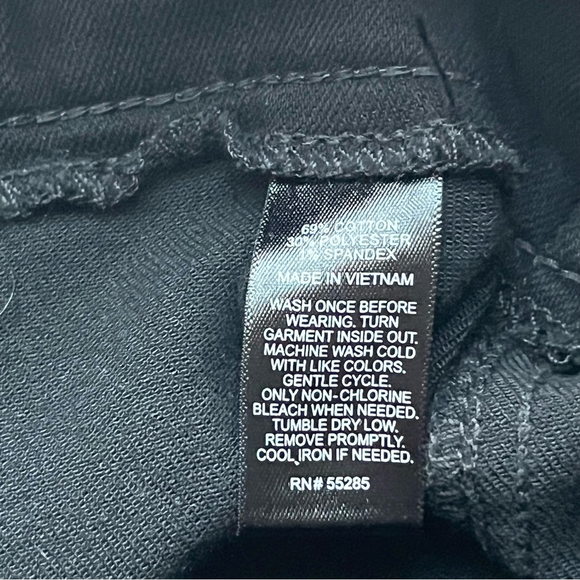 Express Tie Lace Up Stretch Pencil Knee Length Mini Skirt Black Small XS 2 - Picture 6 of 10